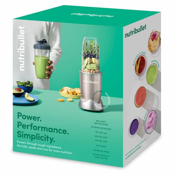 An image showing the rear packaging of the NutriBullet PRO 900