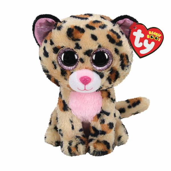 Ty Beanie Boos - Regular Plush - Livvie the Leopard