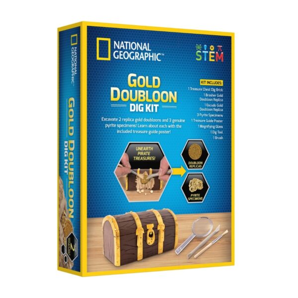 National Geographic Gold Doubloon Dig Kit