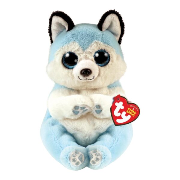 Ty Beanie Boos - Regular Plush - Thunder the Blue Husky