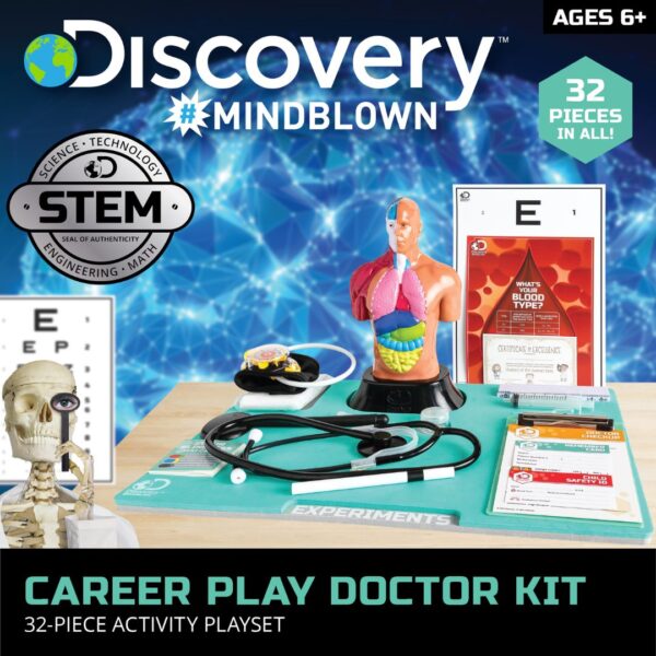 Discovery Mindblown - Career Play Doctor Kit 32pc Activity Playset