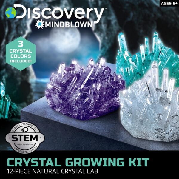 Discovery Mindblown - 12 pc Crystal Growing Kit