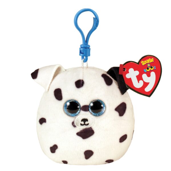 Ty Squish-A-Boo Clip - Fetch the Dog