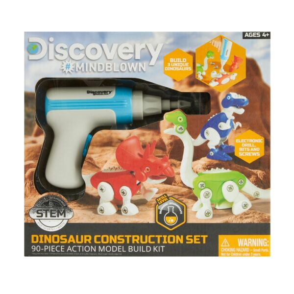 Discovery Mindblown - 90-Piece Dinosaur Construction Set