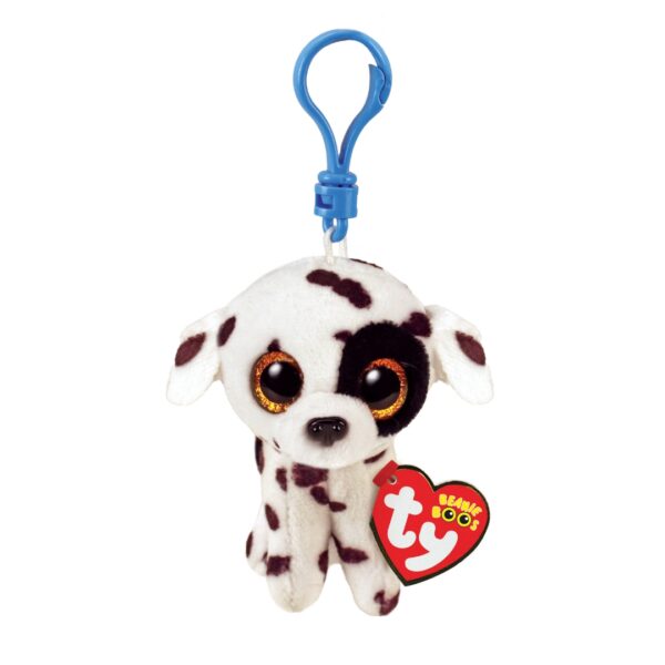 Ty Beanie Boos - Plush Clip - Luther the Spotted Dog