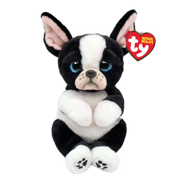 Ty Beanie Boos - Regular Plush - Tink the Black White Dog