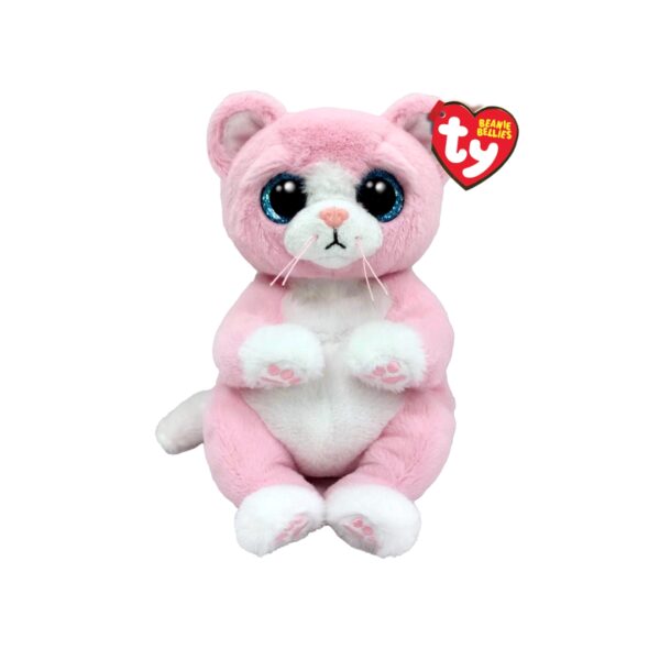 Ty Beanie Bellies - Regular Plush - Lillibelle the Pink Cat