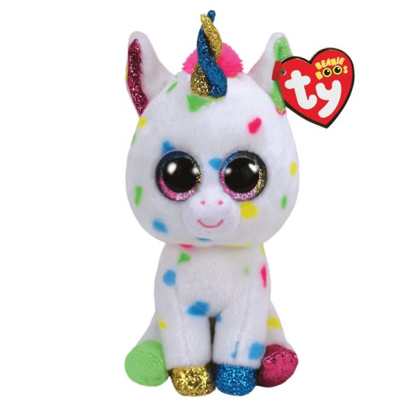 Ty Beanie Boos - Regular Plush - Harmonie the Speckled Unicorn