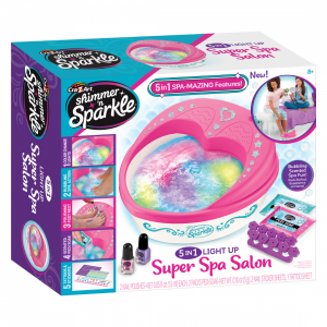 Cra-Z-Art Shimmer 'N Sparkle - 5 in 1 Light Up Super Spa Salon